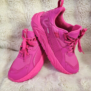 Womens Puma RS-TRCK Brighter Days Hot Pink Sz 10 Running Dopamine Magenta